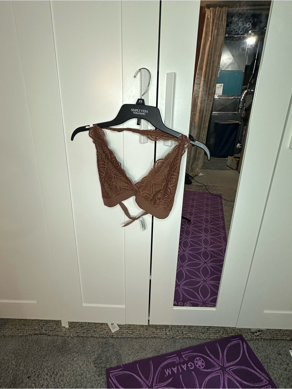 Brown Lace Bralette